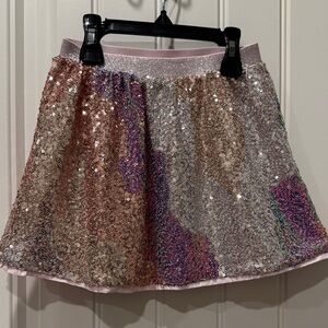 Sequin Multicolor Skirt